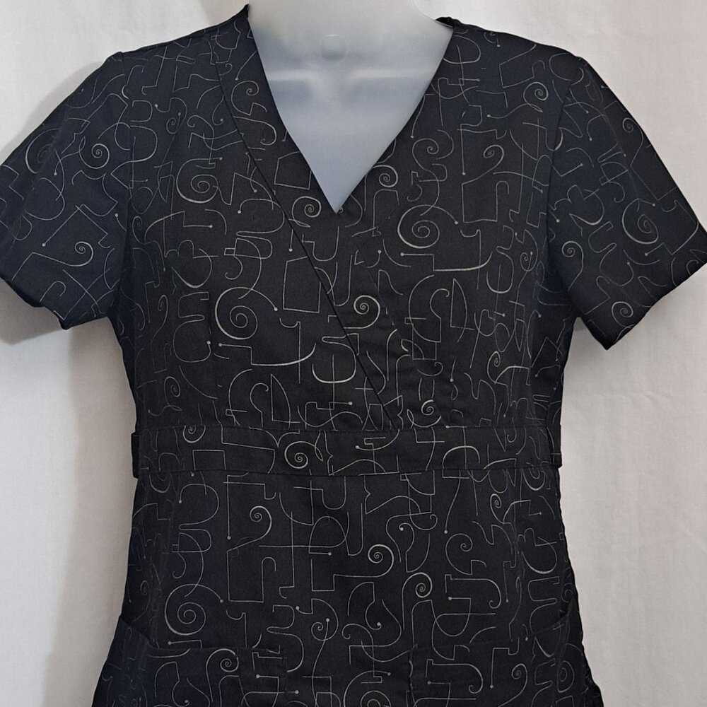 Grey's Anatomy Fitted Scrub Top - Adult XS